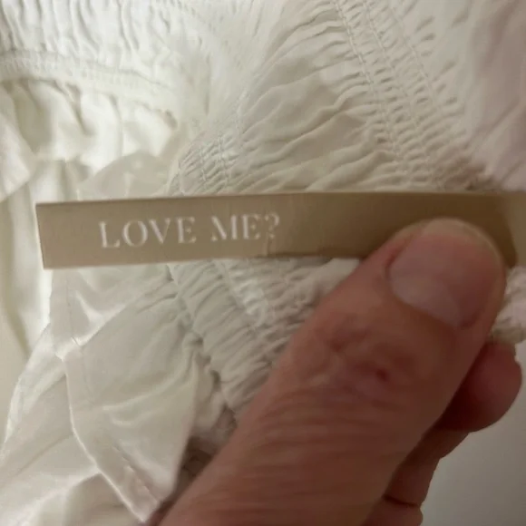 Cleobella NWT Elegant White Ruffled Dress - Picture 3 of 8